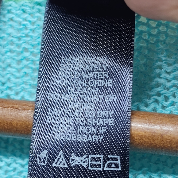 Crazy Horse By Liz Claiborne Knit Cardigan Sweater Women Size XL Blue Artsy Fall - Picture 8 of 8